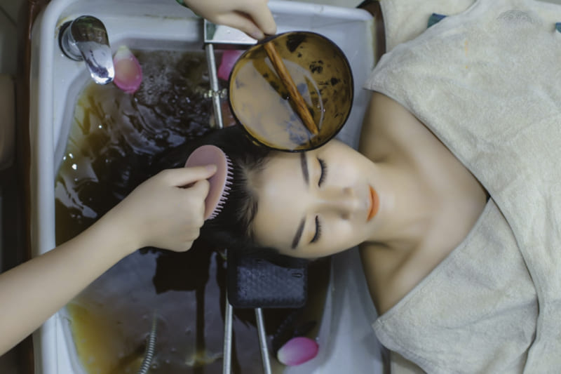 Gội đầu dưỡng sinh