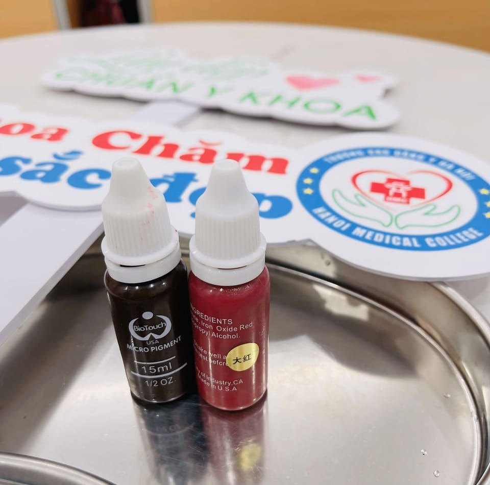 Bộ dụng cụ học Phun thêu cơ bản cho người mới bắt đầu!