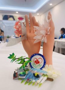 Tác phẩm vẽ móng nghệ thuật của sinh viên Chăm Sóc sắc đẹp